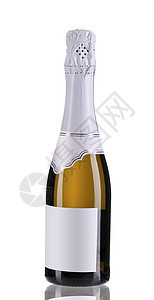 靠近香槟瓶子 玻璃 奢华 生日 庆祝 长笛 周年纪念日背景图片