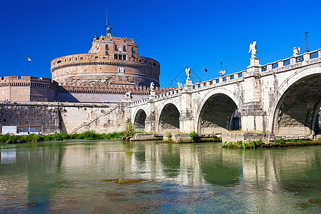 圣天使城堡 意大利 基督教 地标 大理石 河 欧洲 宗教 罗马的图片