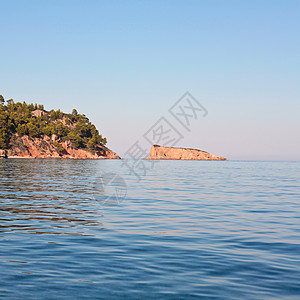 希腊群岛 阳光 下午 夏天 教会 欧洲 海景 天图片