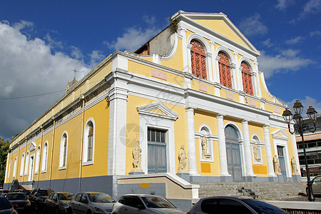 加勒比瓜德罗普瓜德罗普巴西尔尼卡 教会 天主教的图片