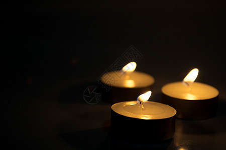 蜡烛 茶烛 精神 万圣节 烛光 温暖 火 治疗 烛台背景图片