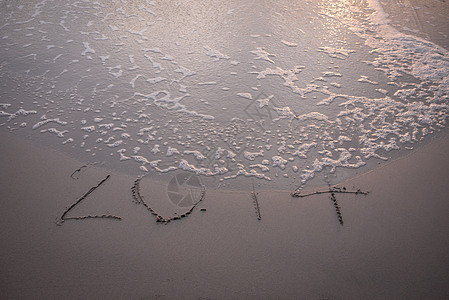 即将到来的2014年新年 冲浪 快乐的 户外图片