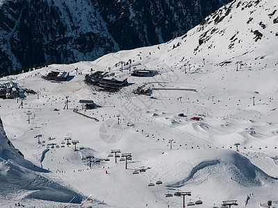 Silvretta 竞技滑雪度假胜地 爬坡道图片