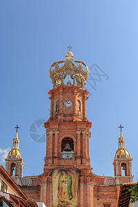 瓜达卢佩大教堂圣母 瓜达卢佩圣母节 教会 建筑物 宗教 夏天 旅游图片
