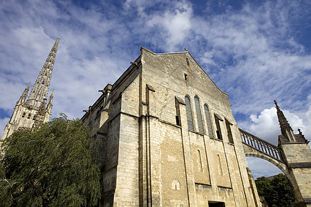 圣米歇尔 基督教 法国 阳光 旅行 历史性 哥特 镇图片