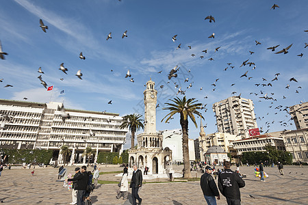 日钟塔 假期 地中海 中东 天空 纪念碑 旅游 旅游目的地 建筑学图片