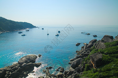 西米兰岛热带海洋 风景 假期 海岸 蓝色的图片