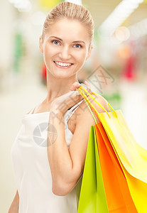 专柜 奢华 享受 美丽的 顾客 女性 中心 店铺 财富 快乐的背景图片