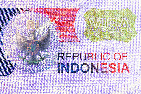 印度尼西亚签证 飞机场 旅行 海关 国际的 访问 安全图片