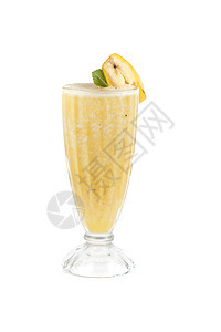 香蕉鸡尾酒 液体 酒精 椰子 浪漫的 喝 清爽 果汁图片