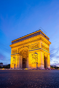 巴黎三龙座大弧 法国 大街 水平的 城市景观 小径图片
