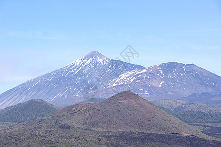 提德火山北侧的景象图片