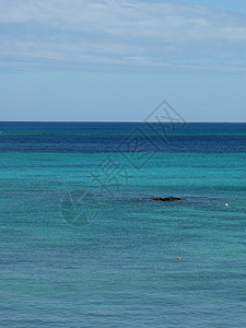 格朗巴伊海滩 棕榈 旅游 支撑 异国情调 蓝色的 岛图片
