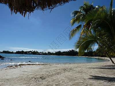 格朗巴伊海滩 热带 船 放松 绿松石 异国情调 岛图片