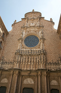 蒙特塞拉特修道院 西班牙 加泰罗尼亚 天主教 建筑 石头图片