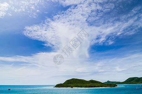 绿色岛屿和海洋自然景观 树 泰国 水 旅游 美丽的图片