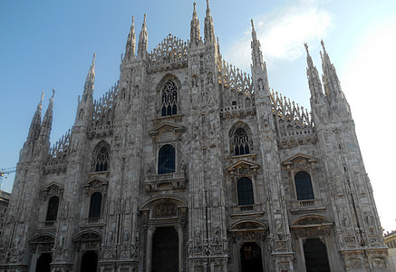 意大利米兰Duomo大教堂 街头摄影 城市生活 国际地标 户外图片