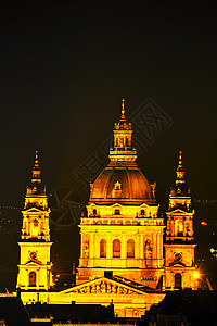 布达佩斯Basilica 圣史蒂芬 圣伊斯特万 发光的 欧洲图片
