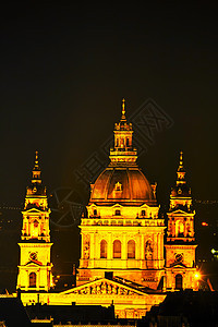 布达佩斯Basilica 圣史蒂芬 圣伊斯特万 旅游 发光的图片