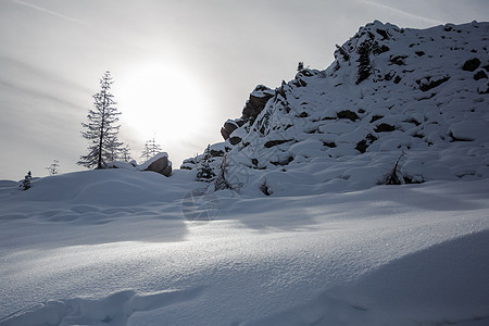 马东纳·迪坎皮格利奥 滑雪 顶峰 白云岩 高山 单板滑雪图片