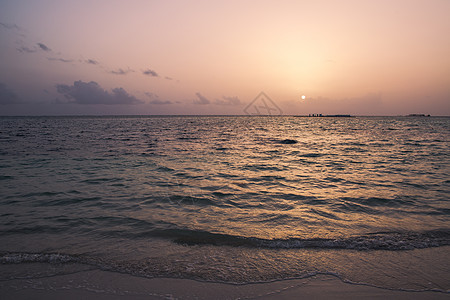 日出在沙滩上 安静 放松 宁静 巴巴多斯 浪漫的 加勒比 假期图片