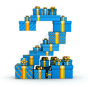 送礼2号 诞生 婚礼 蓝色的 零售 新年 生日 礼物 购物图片