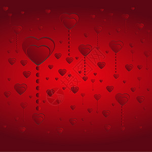 情人节背景的红心概念 Vector EPS10 礼物 美丽的图片