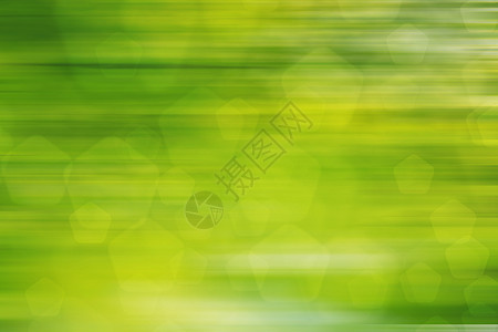 抽象绿色自然背景 五角形布基 快速运动 速度图片