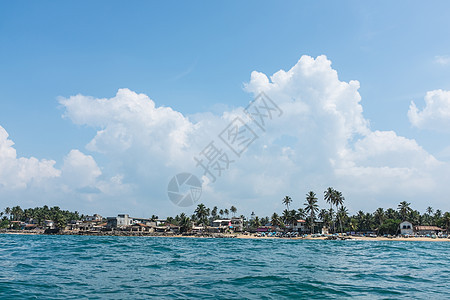 印度洋 本托塔 户外的 晴天 斯里兰卡 美丽的 蓝色的 夏天 放松 旅行图片