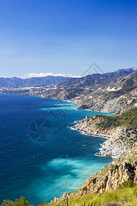 西班牙安达卢西亚景观 拉埃拉杜拉 山 全景 游客 格拉纳达图片