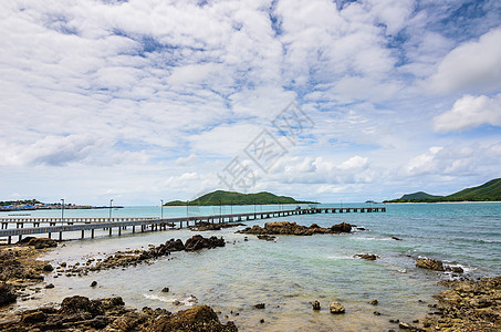 绿色岛屿和海洋自然景观 海岸 泻湖 普吉岛 异国情调 热带图片