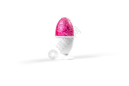 粉红色的复活节巧克力蛋图片