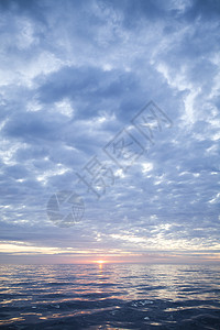 日落 夏季饱和多彩主题 泻湖 夏天 空的 干净的 云图片