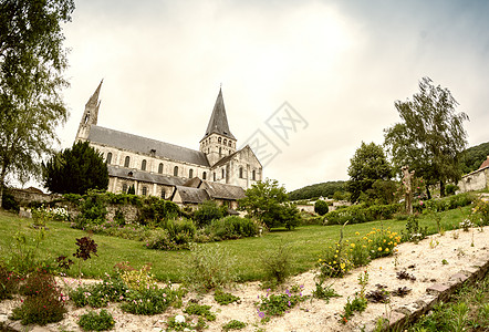 圣马丁德博舍尔维尔教堂 阿巴耶 基督教 教会 诺曼底图片