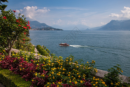 望远镜视图 夏天 教会 户外 阿尔卑斯山 花朵 天空 全景 海滩图片