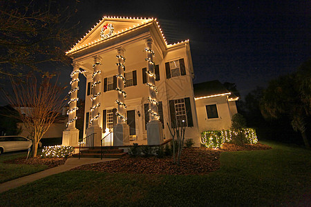 圣诞灯 十二月 辉光 财产 百叶窗 圣诞节 灯泡 季节背景图片