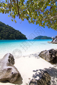 泰国的景象 水晶 天空 自然 海 岛 海浪 夏天 背包图片