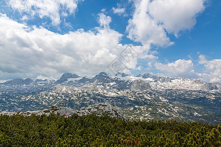 Dachstein 的顶端 五指 奥地利 舍贝尔 假期图片