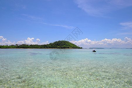 马来西亚Sempoorna沙巴婆罗洲的岛屿景色 海洋 公园图片