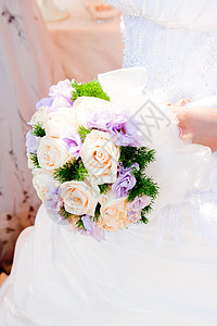 新娘手上的婚礼花束 花的 基督教 妻子 夫妻 天图片