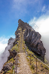 徒步尾巴 - 岩石楼梯图片