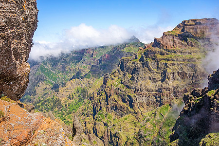 山尾渡口 - 多彩的火山山脉地貌 旅行 云图片