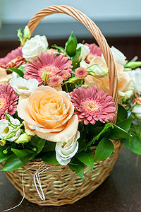 美丽的婚礼花束 植物 盛开 派对 紫色 自然 浪漫图片