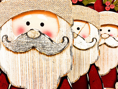 圣诞快乐与圣诞老人 庆祝 问候卡 庆典 圣诞节背景图片