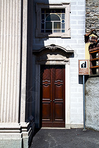 意大利伦巴第贝斯纳特老台阶墙 欧洲 切口 历史图片