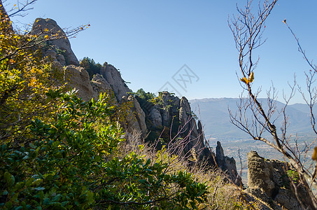 阿鲁斯塔附近的克里米亚德默尔吉山 户外 辛菲罗波尔图片