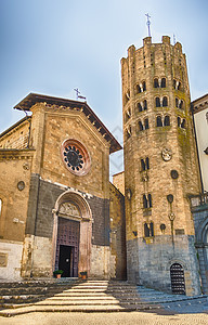 意大利奥维托圣安德里亚中世纪教会 塔 特尔尼图片