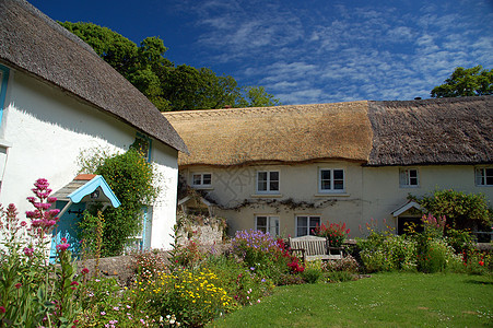 英国的茅草小屋图片