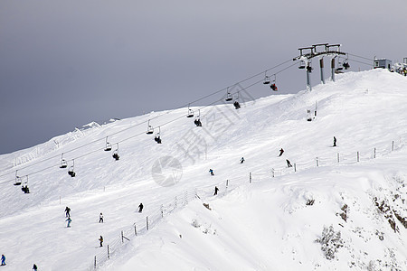 滑雪斜坡 假期 高的 滑雪道 运动 白色的图片
