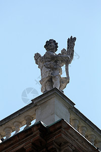 意大利帕尔马圣玛丽亚德拉斯特卡塔天使大教堂雕像 雕塑 艺术图片